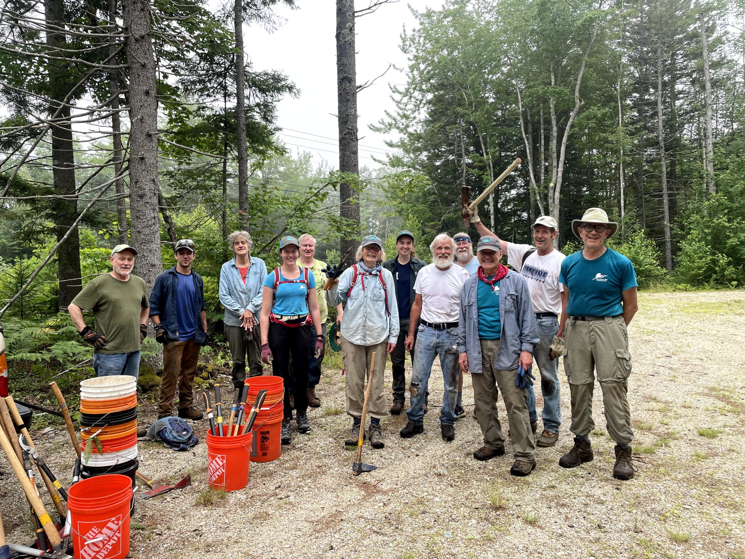 Monday, October 17th Volunteer Workday Frenchman Bay Conservancy